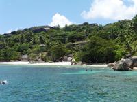 schorcheln vor der Insel Felicite