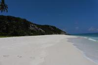 Traumstrand auf der Insel Aride