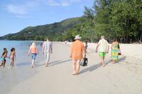 Strandspaziergang auf Mahé