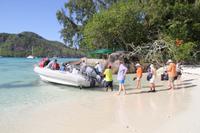 Katamaran Ausflug nach Moyenne Island & St. Anne Marine N.P.