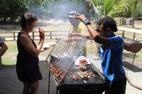 BBQ auf Curieuse Island
