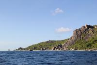 Katamaranfahrt um La Digue