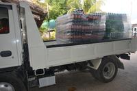 350 Waren werden transportiert