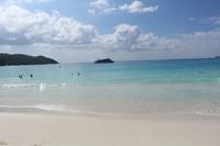 Seychellen/Praslin - Strand Anse Lazio