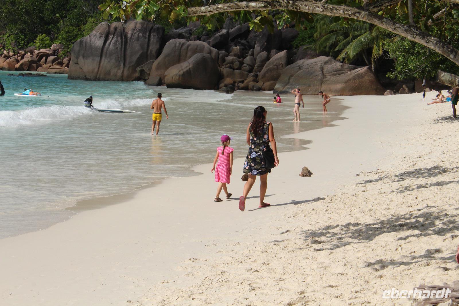 Seychellen/Praslin - Strand Anse Lazio