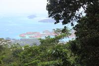 Seychellen - Blick auf die Bucht