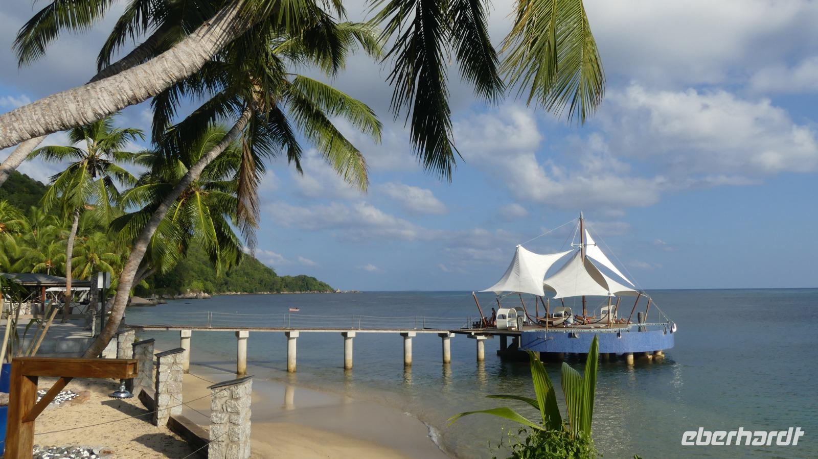 Unser Hotel auf Praslin