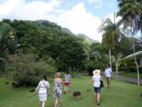 Führung mit Cyril durch die botanischen Garten in Mahe (1)