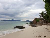 Traumstrand Anse Source d'Argent in La Digue, Seychellen (1)