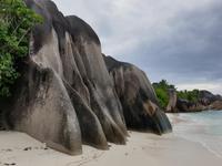 Traumstrand Anse Source d'Argent in La Digue, Seychellen (2)