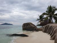 Traumstrand Anse Source d'Argent in La Digue, Seychellen