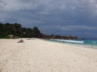 Grand Anse Strand in La Digue, Seychellen (7)