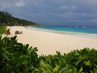 Grand Anse Strand in La Digue, Seychellen (9)