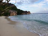 Sonnenuntergang in La Digue, Seychellen (4)