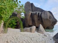 Sonnenuntergang in La Digue, Seychellen (6)