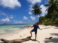 Traumstrand in Praslin bei Pearl Farm und Grand Anse, Seychellen