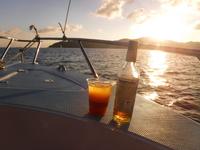 Sonnenuntergang Cruise um Praslin herum (6)