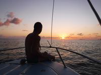 Sonnenuntergang Cruise um Praslin herum (7)