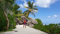 Traumstrand Anse Source d'Argent in La Digue, Seychellen (21)