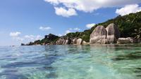 Traumstrand Anse Source d'Argent in La Digue, Seychellen (29)