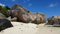 Traumstrand Anse Source d'Argent in La Digue, Seychellen (37)
