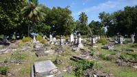 erster Friedhof von La Digue