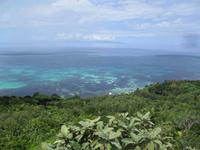 Blick auf die Westküste von Praslin