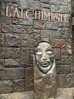 Leckeres Mittagessen im Restaurant L'Alchimiste