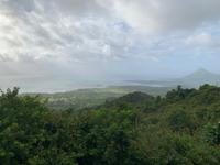 Blick auf die Küstenlandschaft von Mauritius