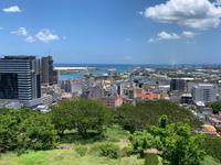 Blick von der Zitadelle bis zur AIDAblu