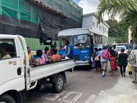 Auf den Straßen von Victoria - Mahé