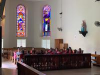 Kirchenbesuch in Victoria