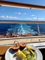 An Bord genießen ...