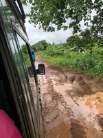 Straßenverhältnisse in Madagaskar