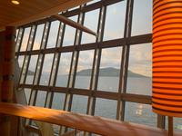 Blick aus dem Theatrium der AIDAblu