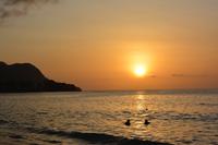Sonnenuntergang am Beau Vallon (1)