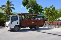 Fortbewegung auf La Digue