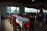 unser Tisch mit Meerblick