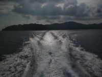 Überfahrt nach Praslin u. La Digue