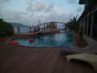 Beim Hotel la Digue