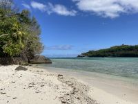 Baden auf Moyenne Island