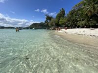 Baden auf Moyenne Island