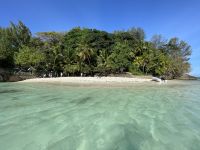 Baden auf Moyenne Island