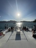 Rückfahrt von Moyenne Island