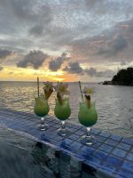 Sonnenuntergang im Hotel Coco de Mer