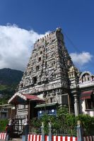 Seychellen - Hauptstadt Victoria - Hindu Tempel (1)