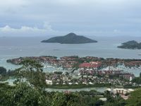 Blick auf Eden Island