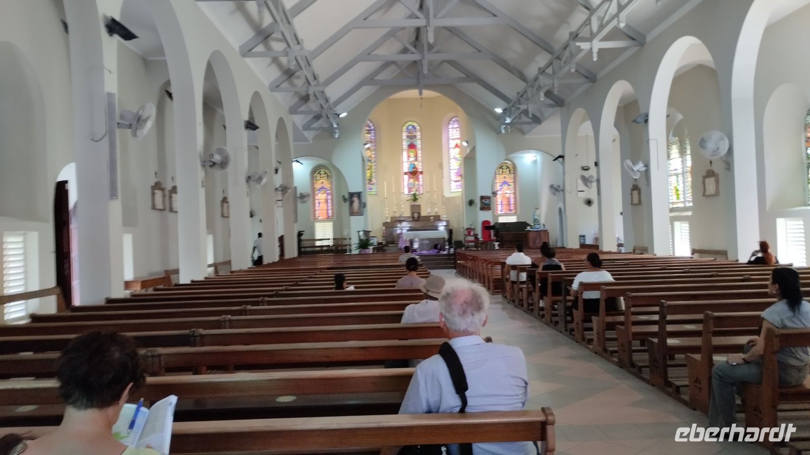 Die katholische Kirche in der Hauptstadt von Mahe
