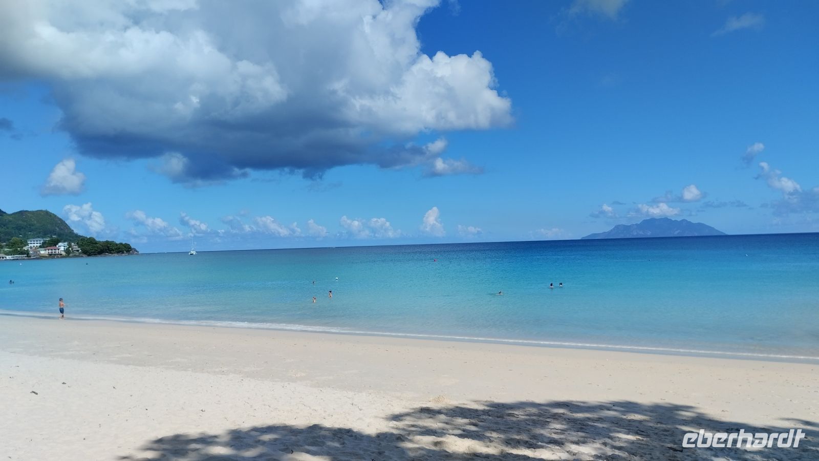 Die Morgenstimmung am Strand