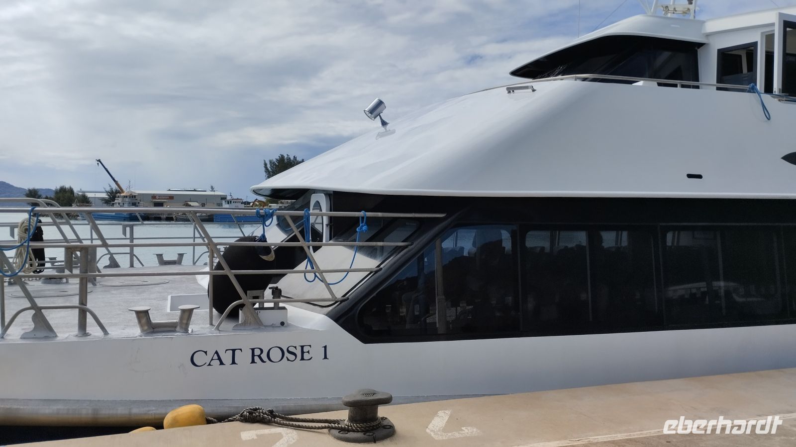 Unsere Fähre nach Praslin und zurück